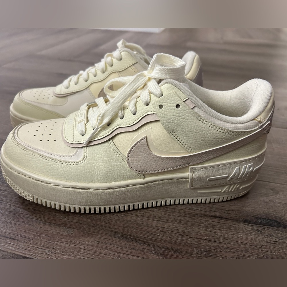 Women’s 9.5 Air Force One Shadow - coconut milk